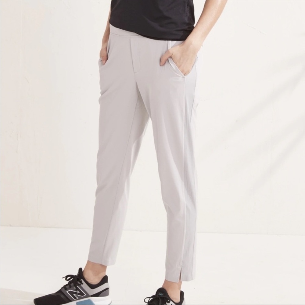 Athleta Brooklyn Ankle Pants Grey size 6P